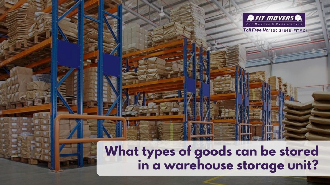What Types of Goods Can Be Stored in a Warehouse Storage Unit?