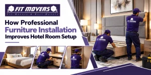 How Professional Furniture Installation Improves Hotel Room Setup