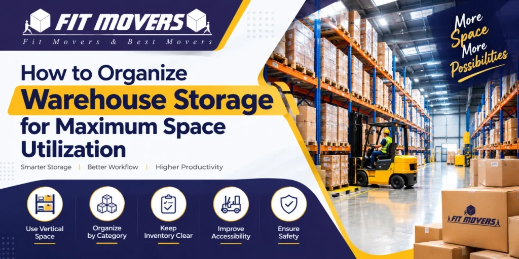 How to Organize Warehouse Storage for Maximum Space Utilization
